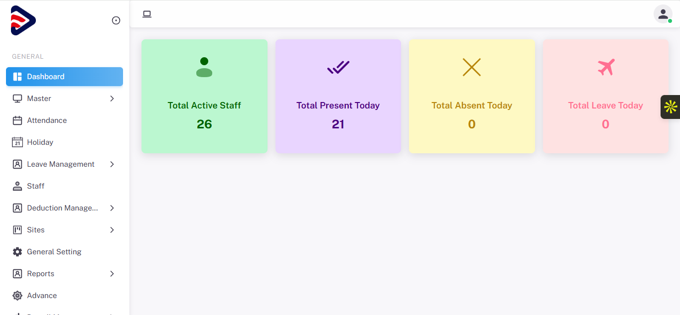 EVD Office Book reports and insights dashboard
